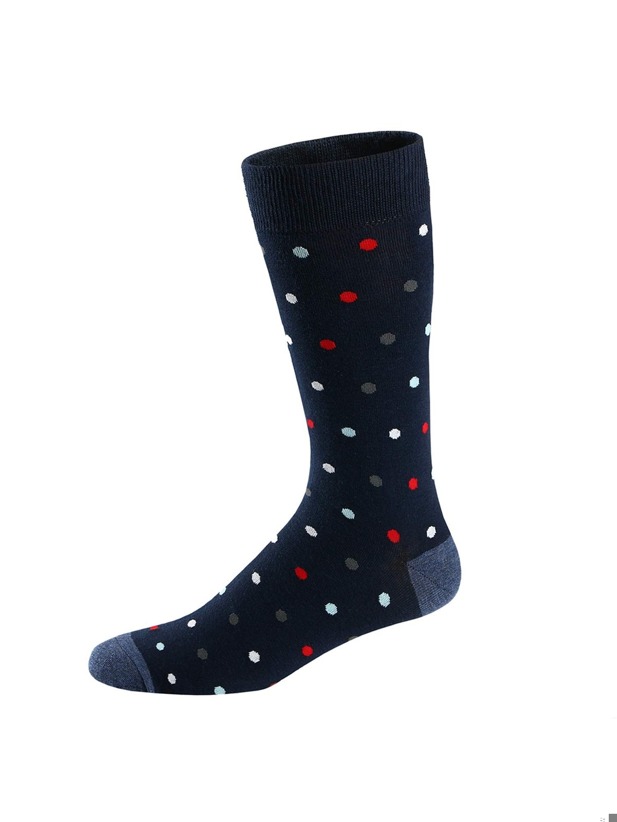 FUNNY Men's Socks Set perechi bleumarin/gri/dungi alb-negru barbati