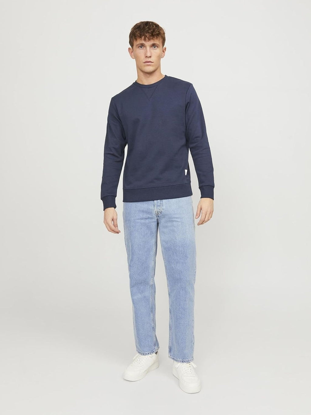 JACK & JONES Bluza cu maneca lunga bleumarin barbati