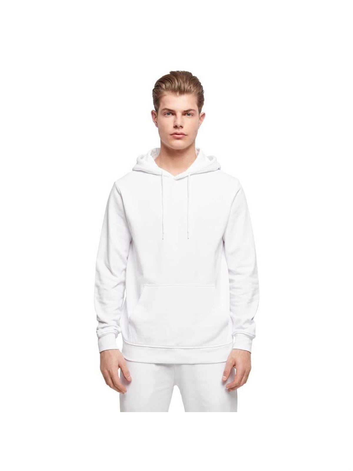 BUILD Your Brand Hanorac clasic alb barbati