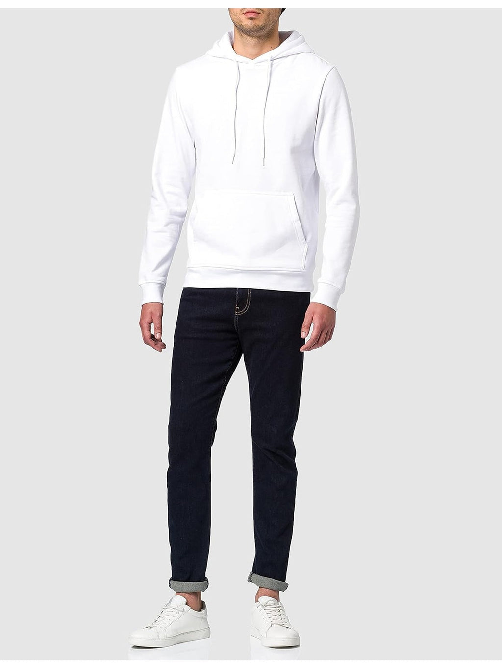 BUILD Your Brand Hanorac clasic alb barbati