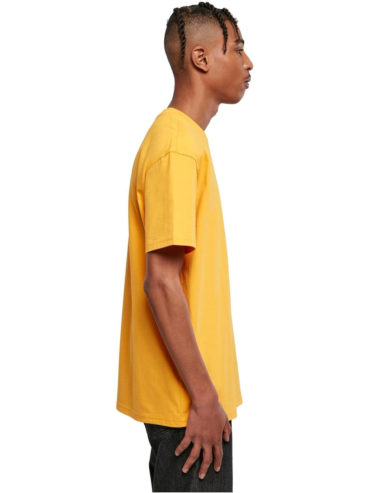 URBAN Classics -Tricou Oversized galben barbati