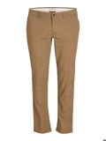 JACK & JONES Pantaloni chino bej barbati