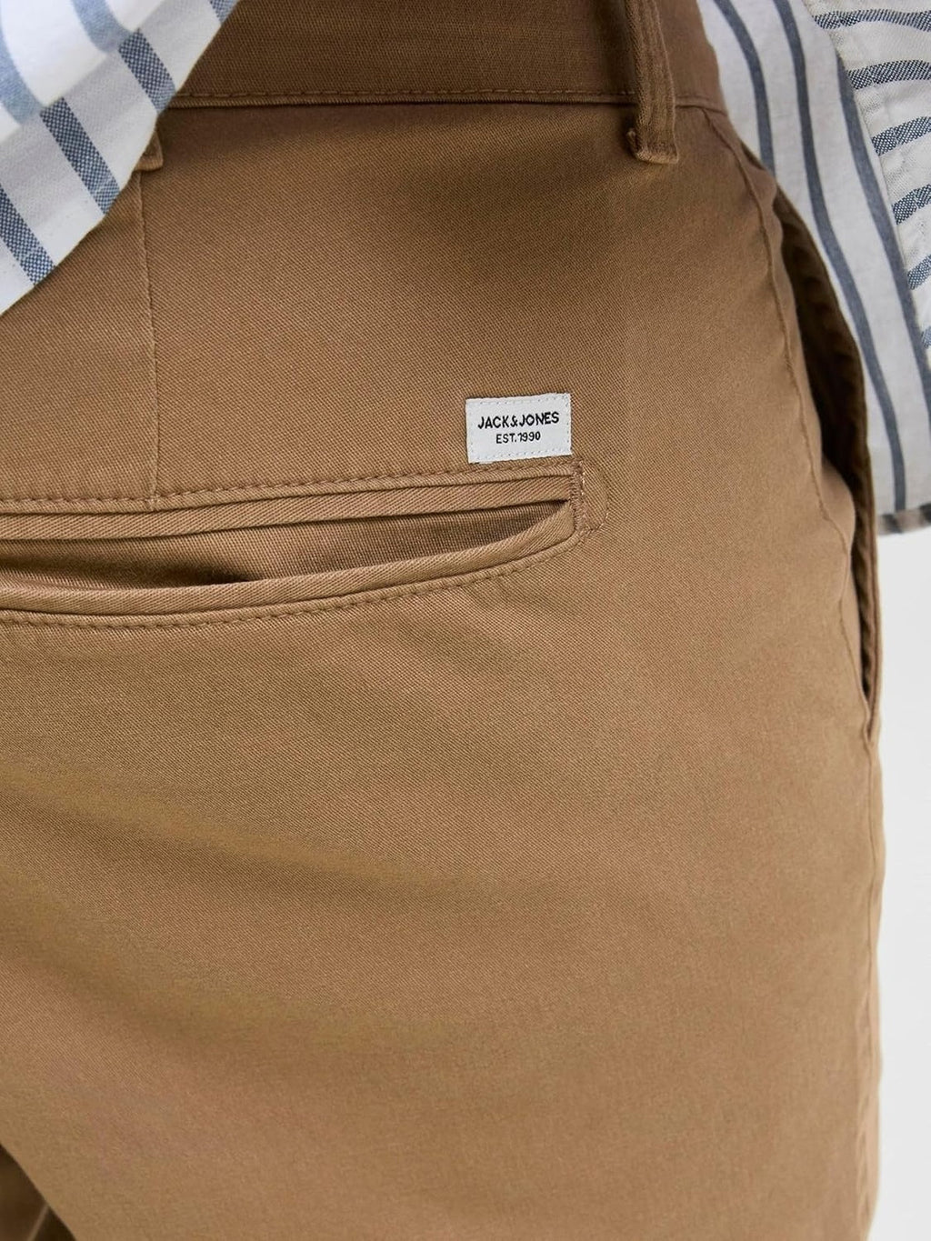 JACK & JONES Pantaloni chino bej barbati