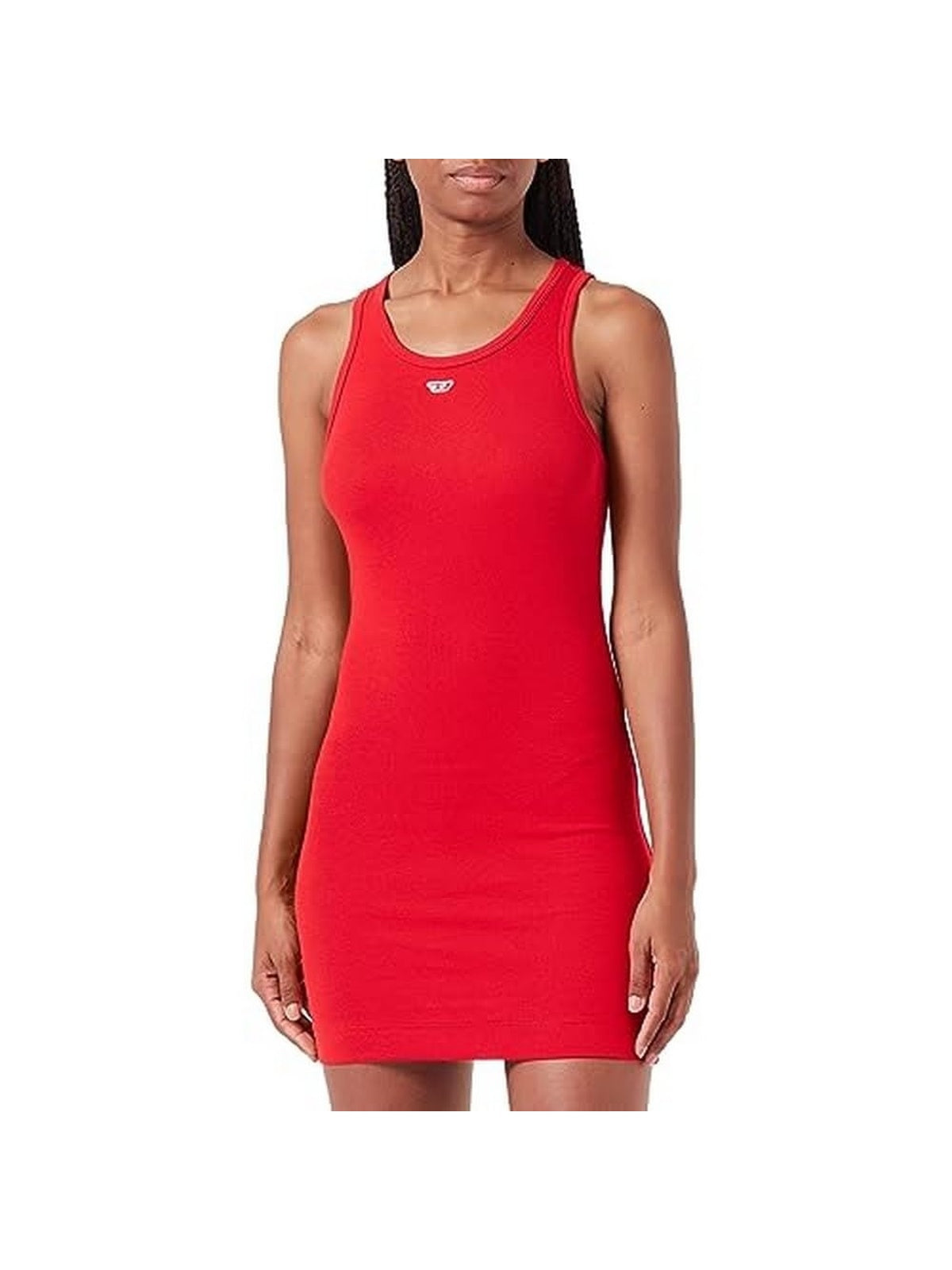 DIESEL Rochie D-Tank-d Dress femei, alb stralucitor, XXS