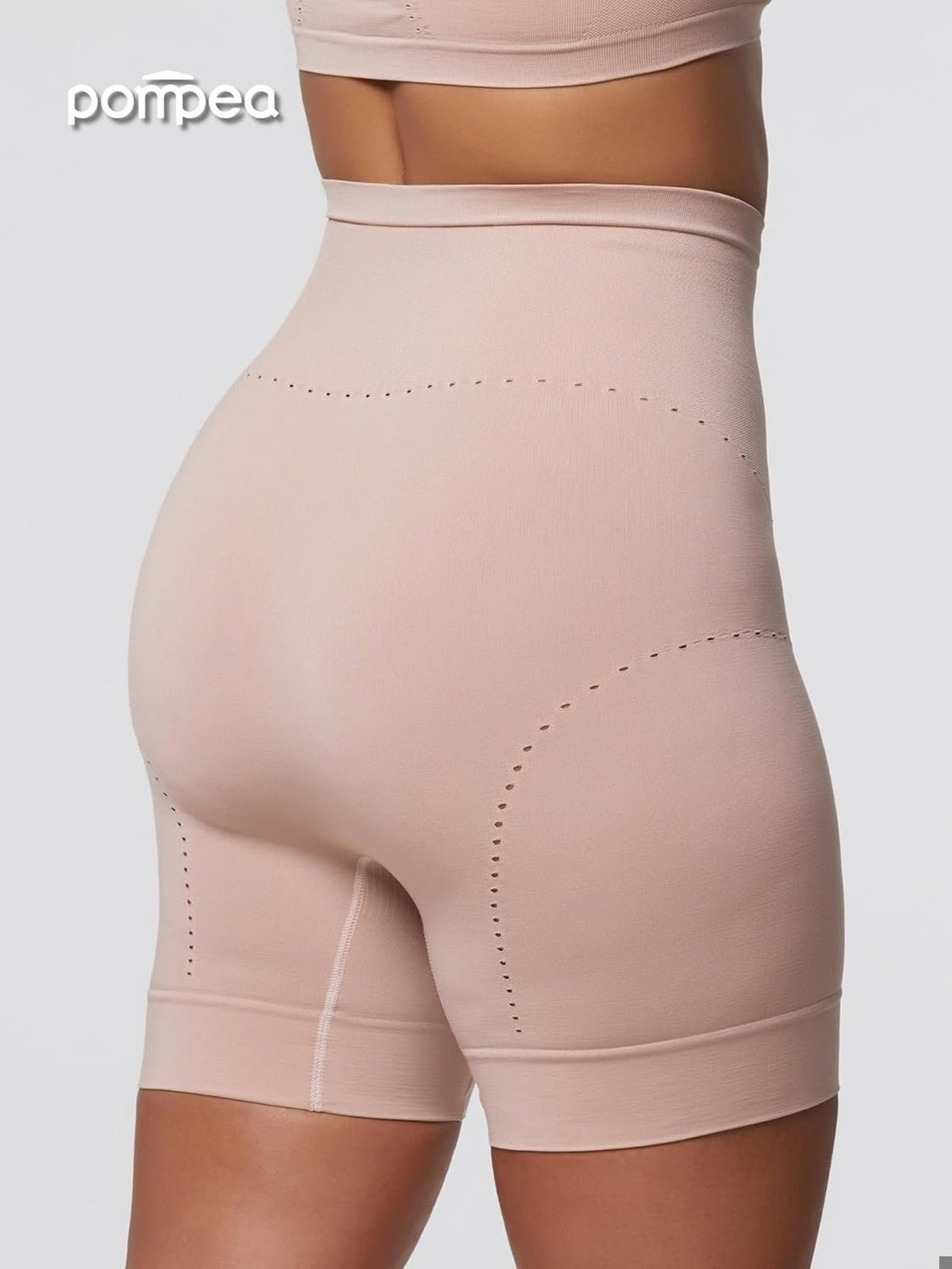 GUAINA Pantaloni scurti modelatori Comfort Size din Microfibra femei