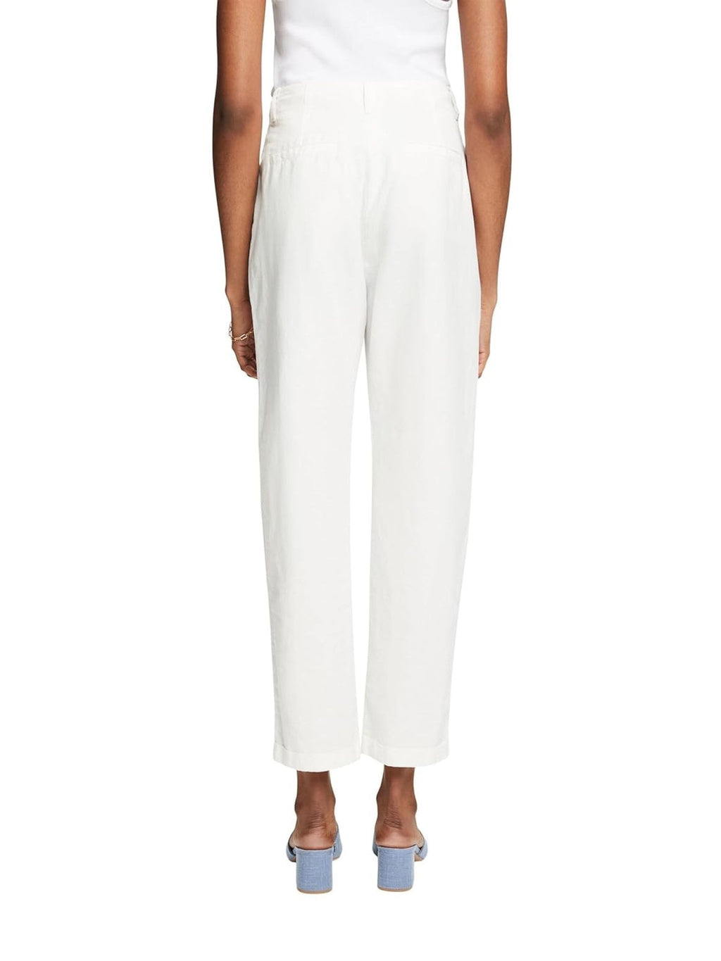 ESPRIT Pantaloni alb femei