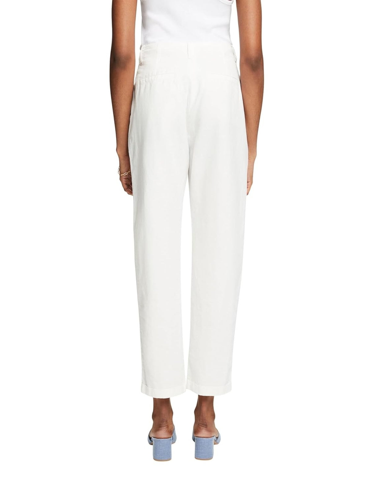 ESPRIT Pantaloni alb femei