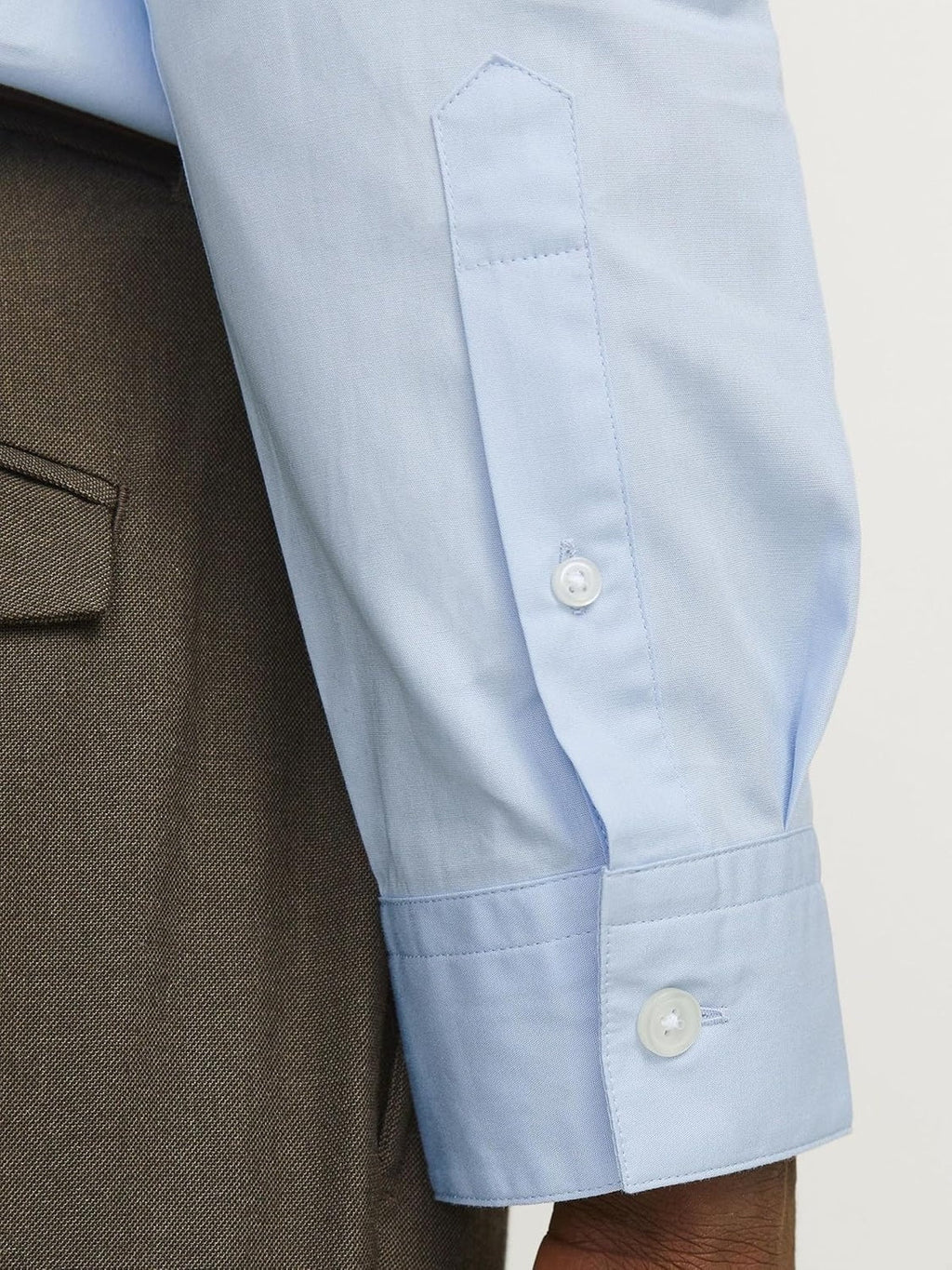 JACK & JONES Camasa casual cu maneca lunga bleu barbati