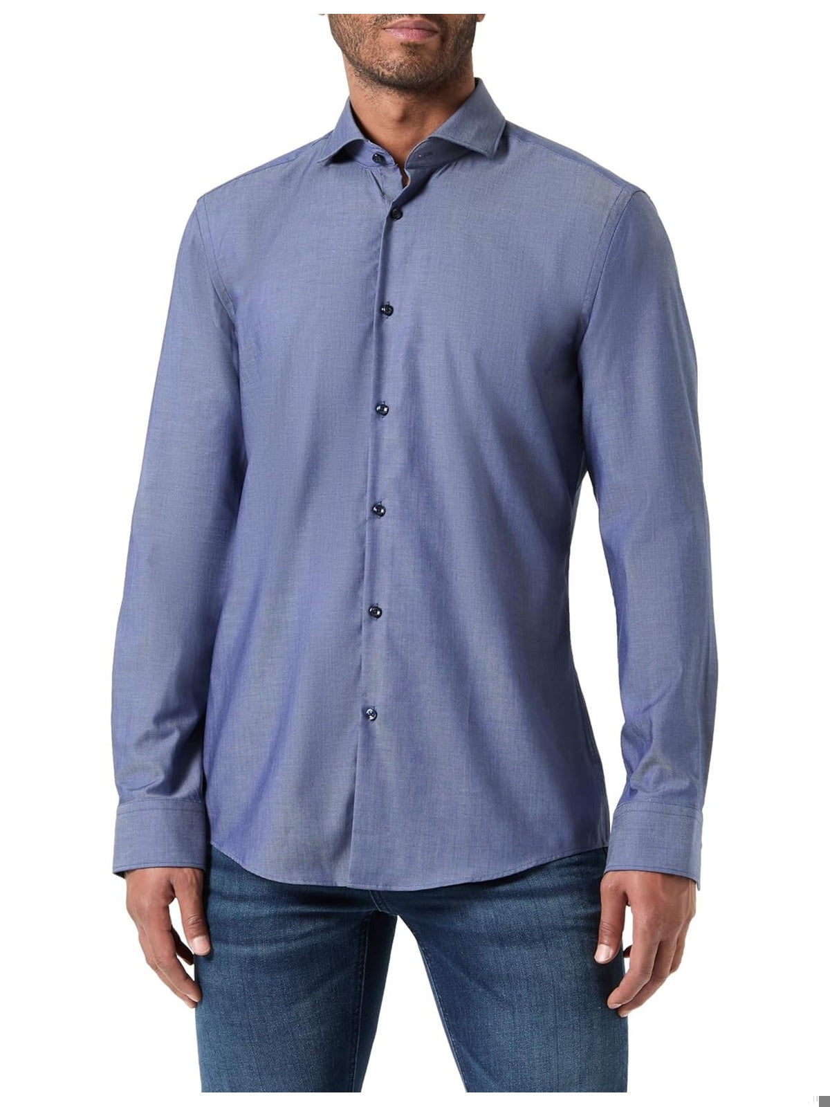 CAMASA Hugo Kason albastru-indigo barbati